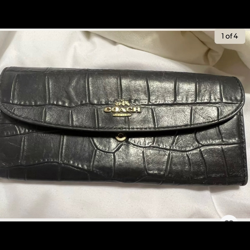 Coach Crocodile wallet
